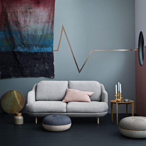 Lune™ Jh200 2-Seater Sofa / Oak Feet